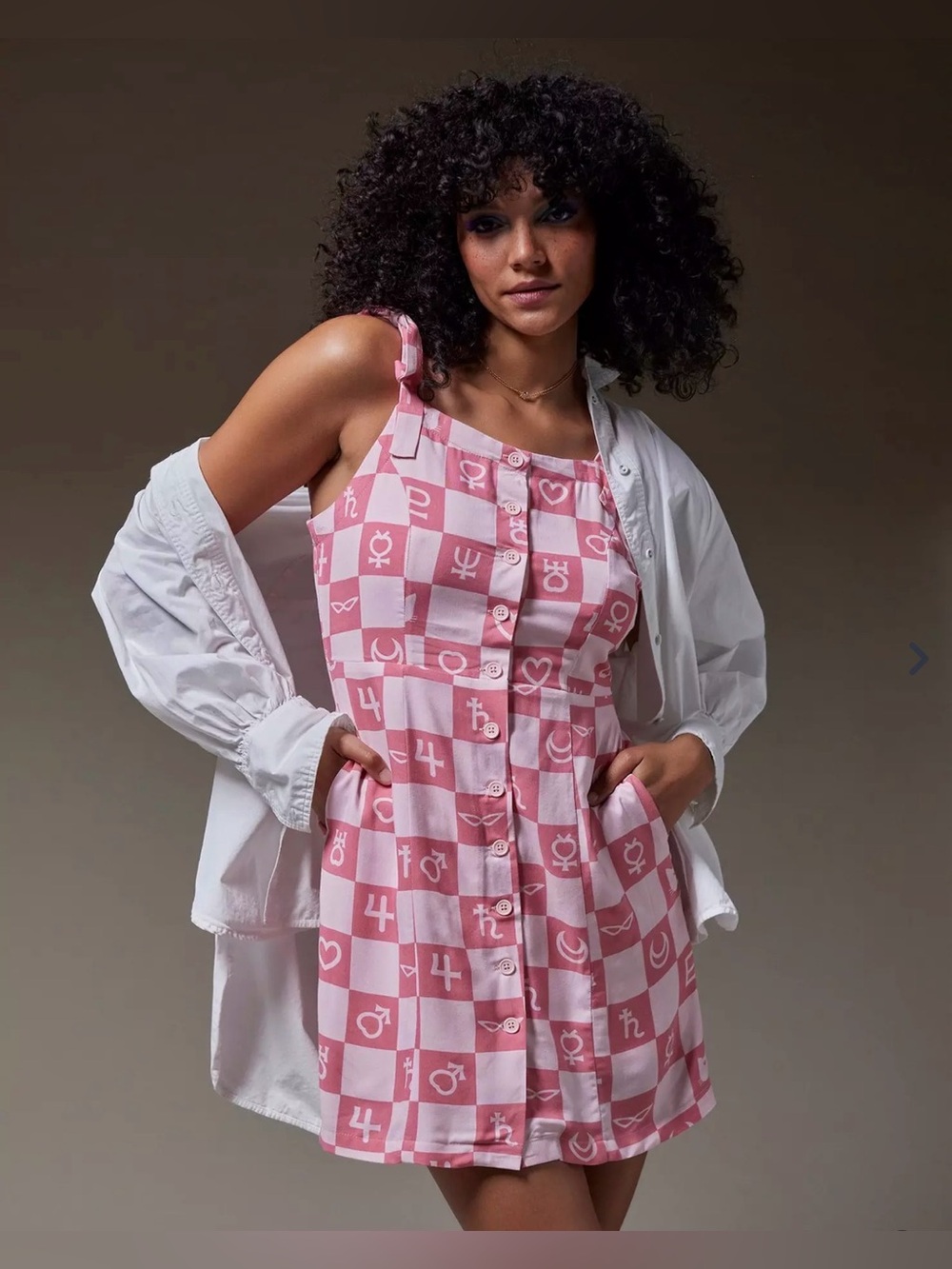 NWT Pretty Guardian Sailor Moon Checkered Symbol Tank Dress - BoxLunch Exclusive